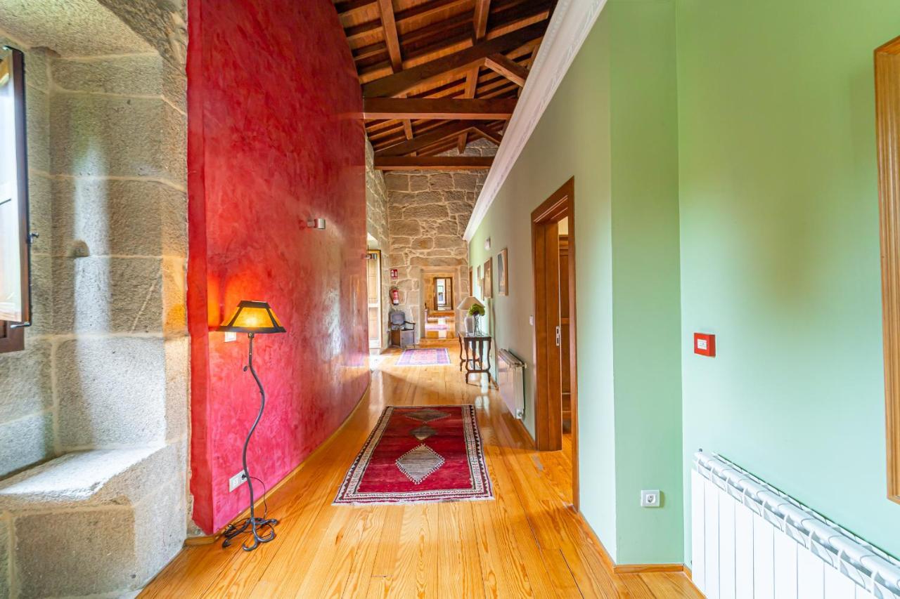 Casa Rural Pazo San Damian Amoeiro Bagian luar foto