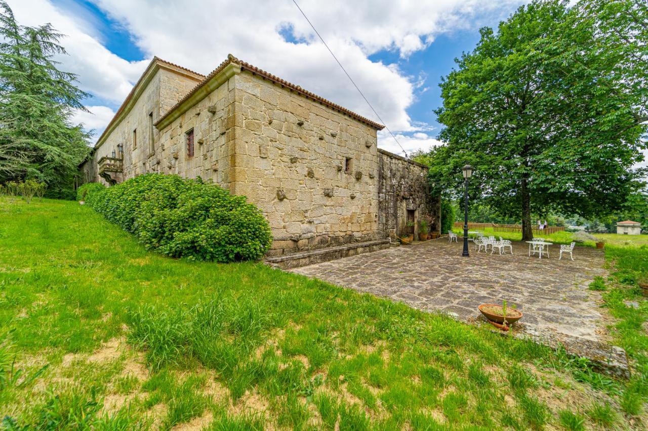 Casa Rural Pazo San Damian Amoeiro Bagian luar foto