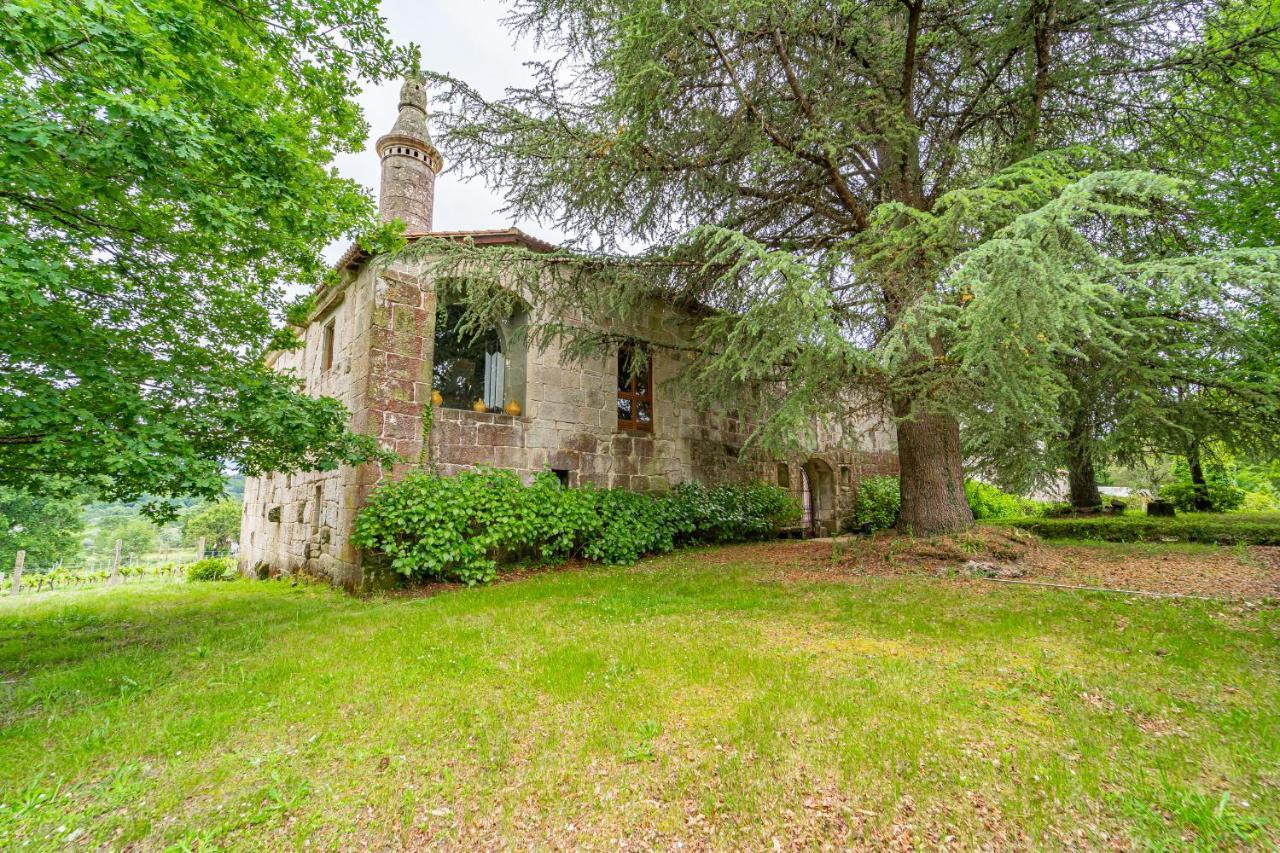 Casa Rural Pazo San Damian Amoeiro Bagian luar foto